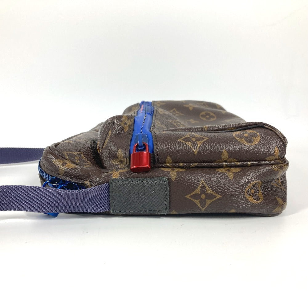 Louis Vuitton M43843 Messenger PM Monogram Canvas Brown Crossbody Bag Rb 11