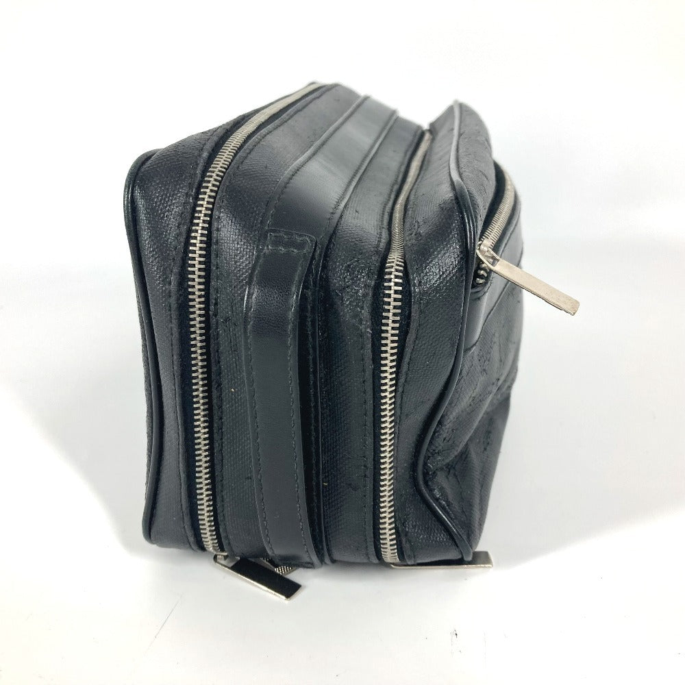 Dior Business Bag Coated Trotter Logo Leather Canvas Travel Bag