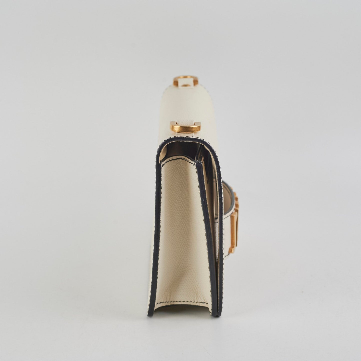 Dior Christian Ja Bag Cream Flap Shoulder Bag