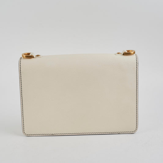 Dior Christian Ja Bag Cream Flap Shoulder Bag