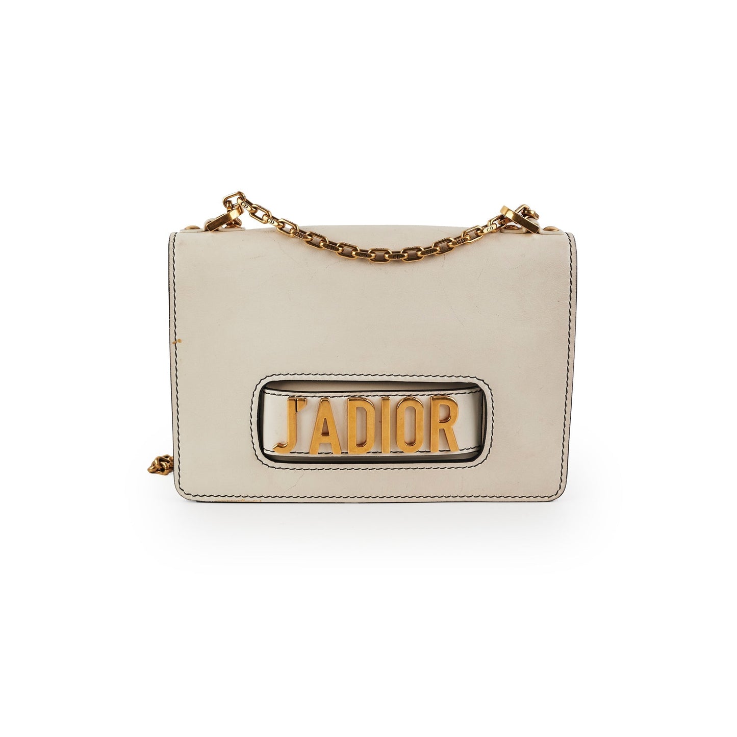Dior Christian Ja Bag Leather Flap Crossbody Bag