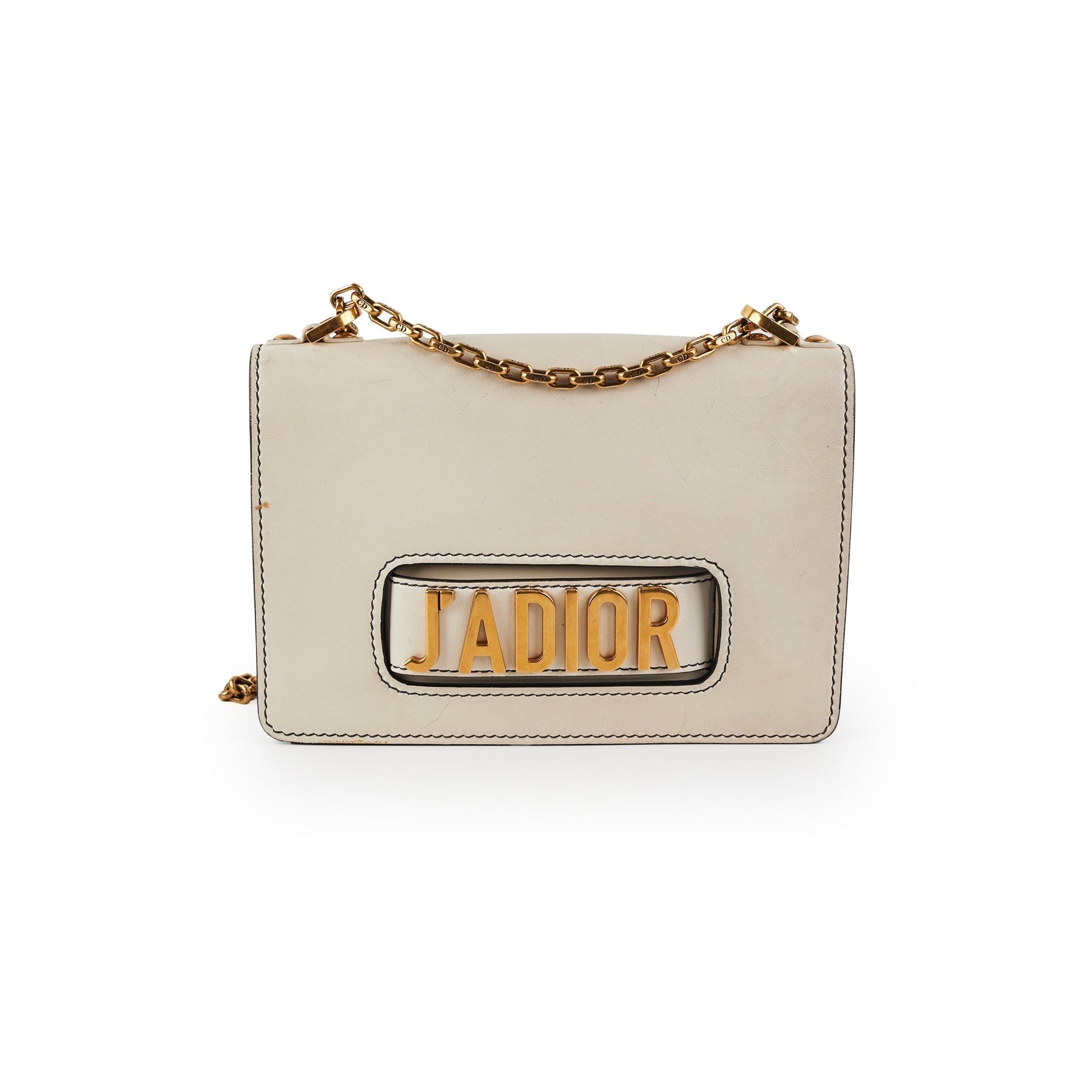Dior Christian Ja Bag Leather Flap Crossbody Bag