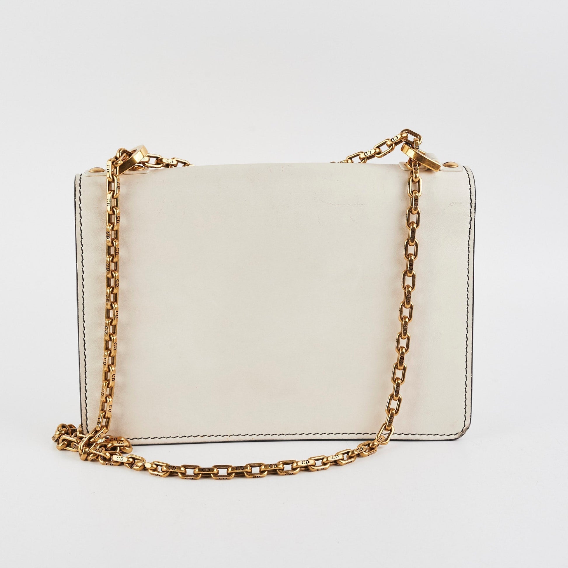 Dior Christian Ja Bag Leather Flap Crossbody Bag
