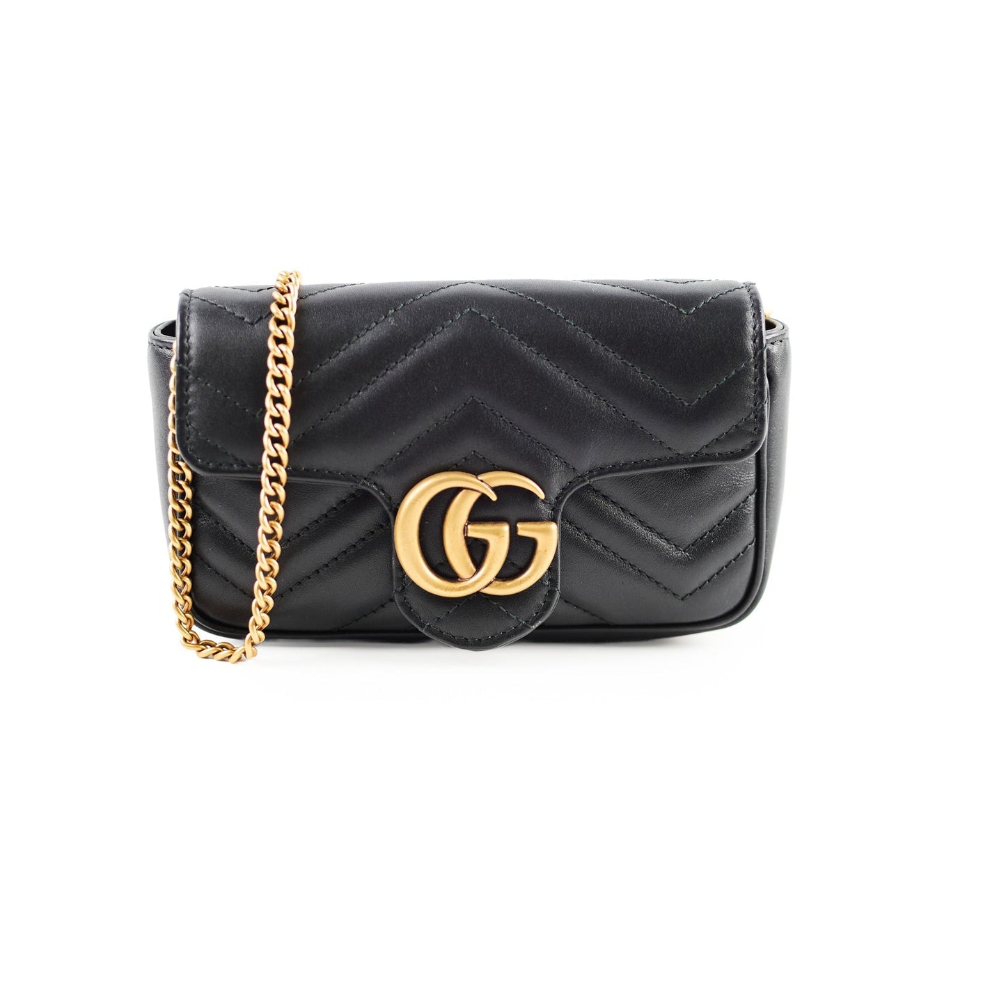 Gucci Super Marmont Crossbody Bag Black Mini 3
