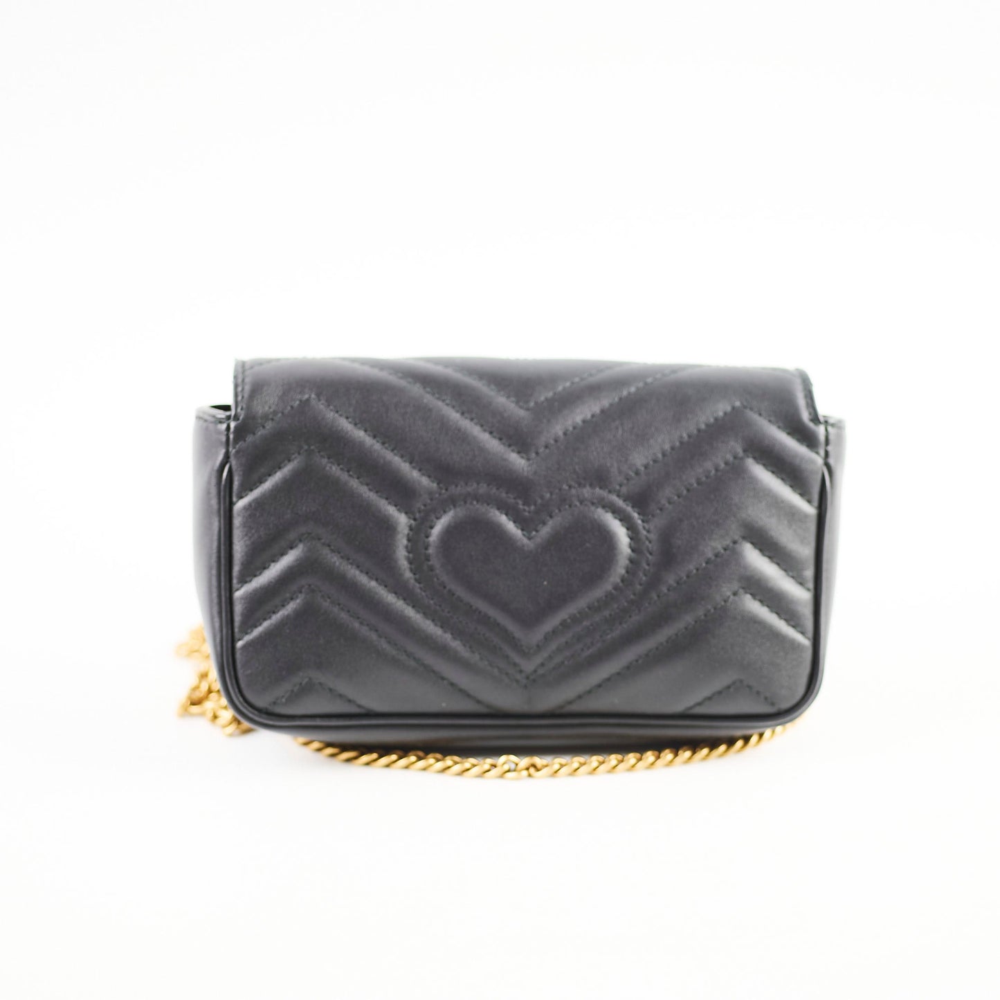 Gucci Super Marmont Crossbody Bag Black Mini 3