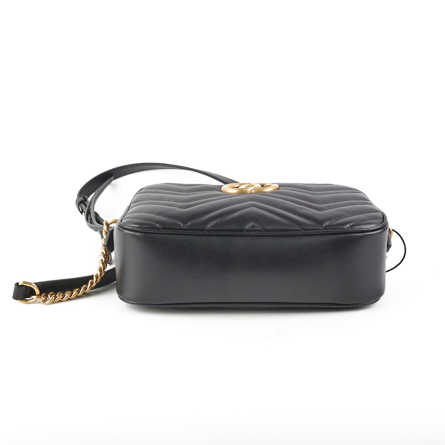 Gucci Marmont Camera Bag Black Small Travel Bag 4