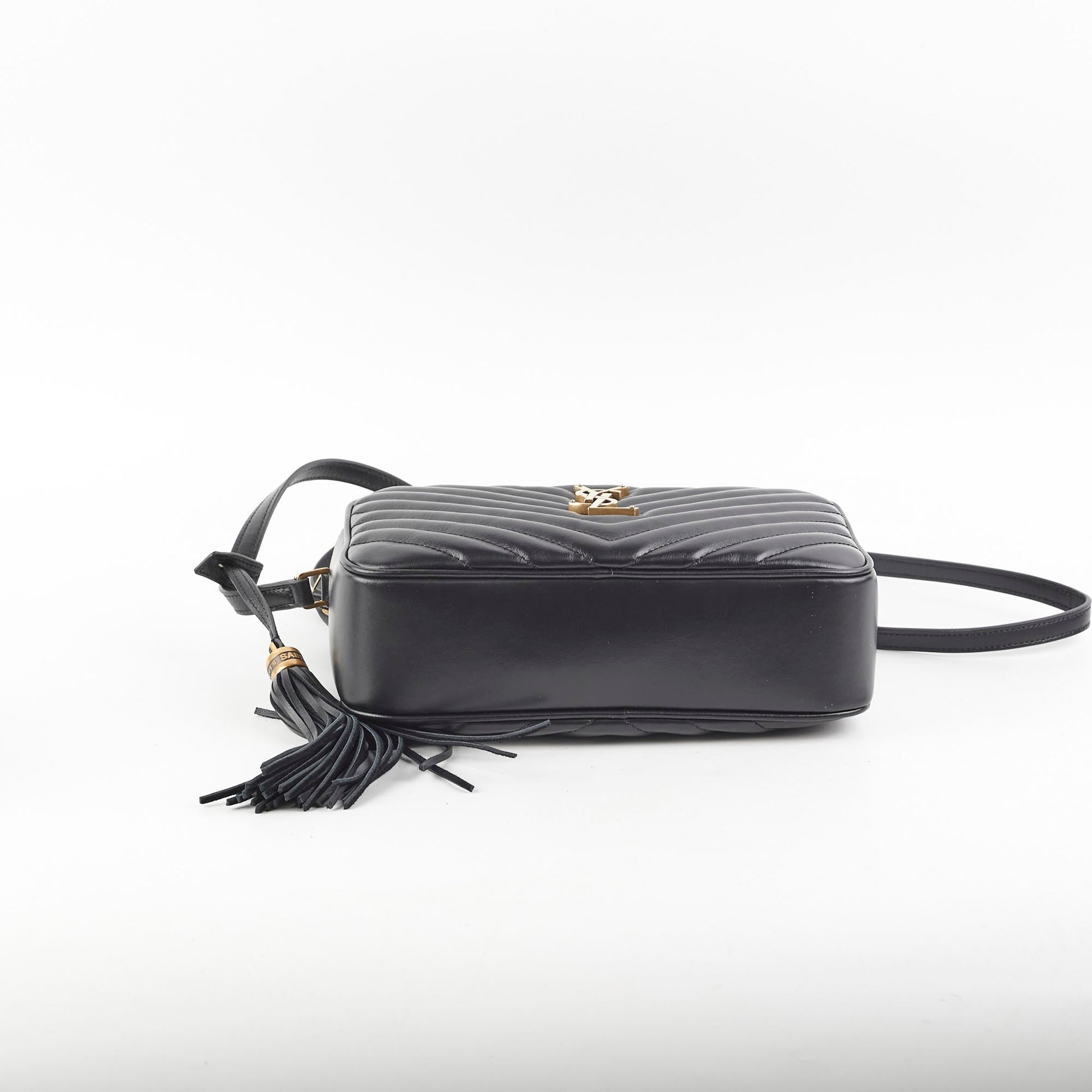 YSL Saint Laurent Lou Camera Bag Black Crossbody Bag 7