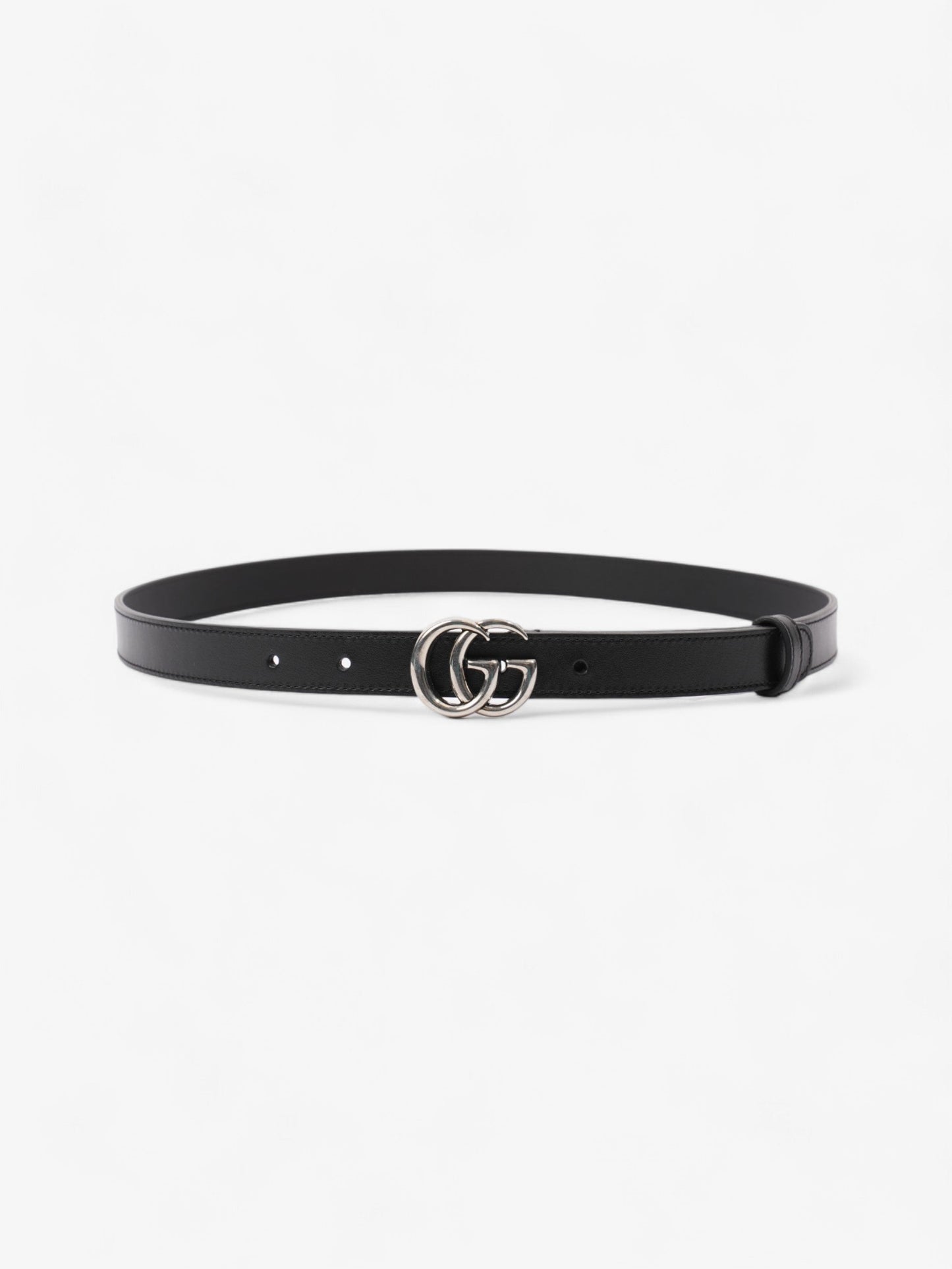 Gucci Marmont Thin Belt Handbag Leather Black Accessory 11