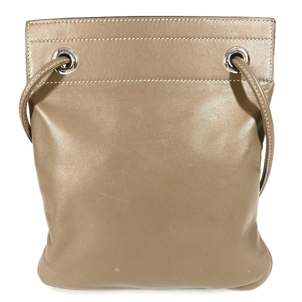 Hermes Shoulder Bag Sac Aline Sac Aline Leather Gray Mini