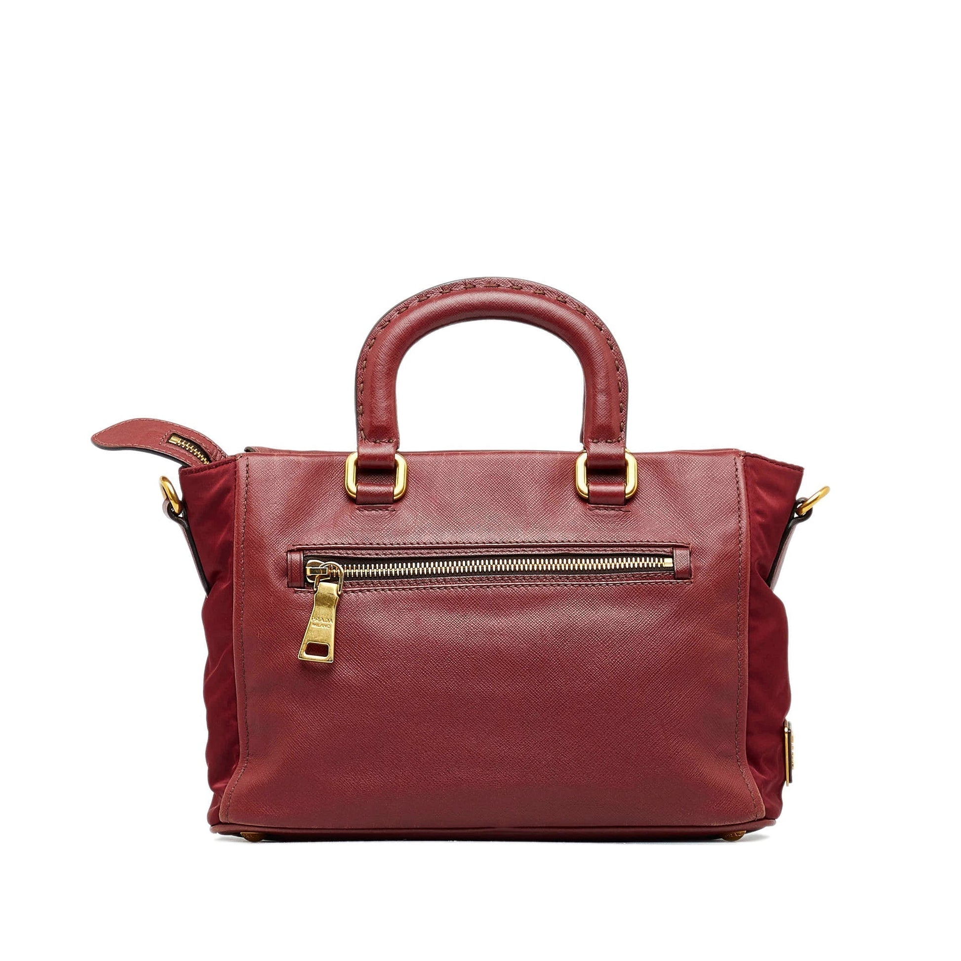 Prada Daino Satchel Vitello Satchel Bag