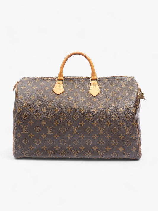 Louis Vuitton Speedy Coated 40 Monogram Canvas Coated Canvas Apparel Canvas 82