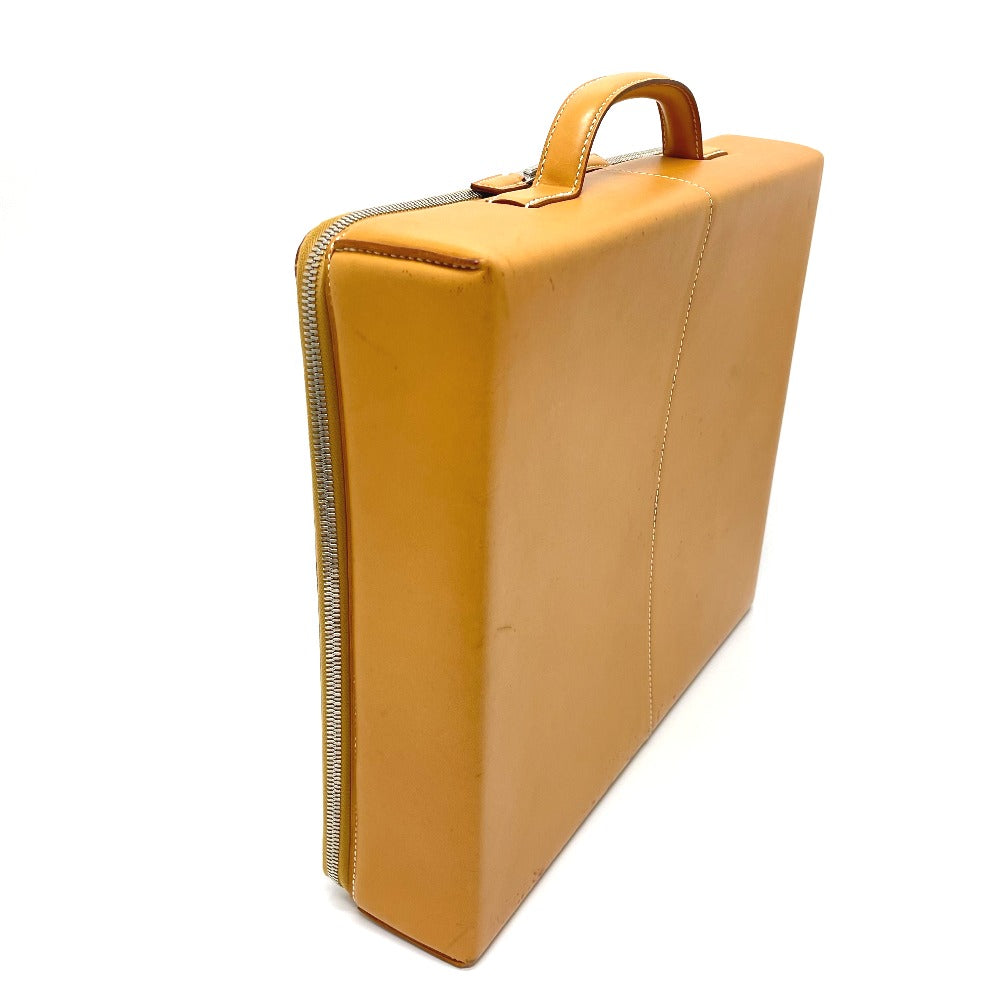 Yale Light Mm Mens Leather Beige Travel Bag