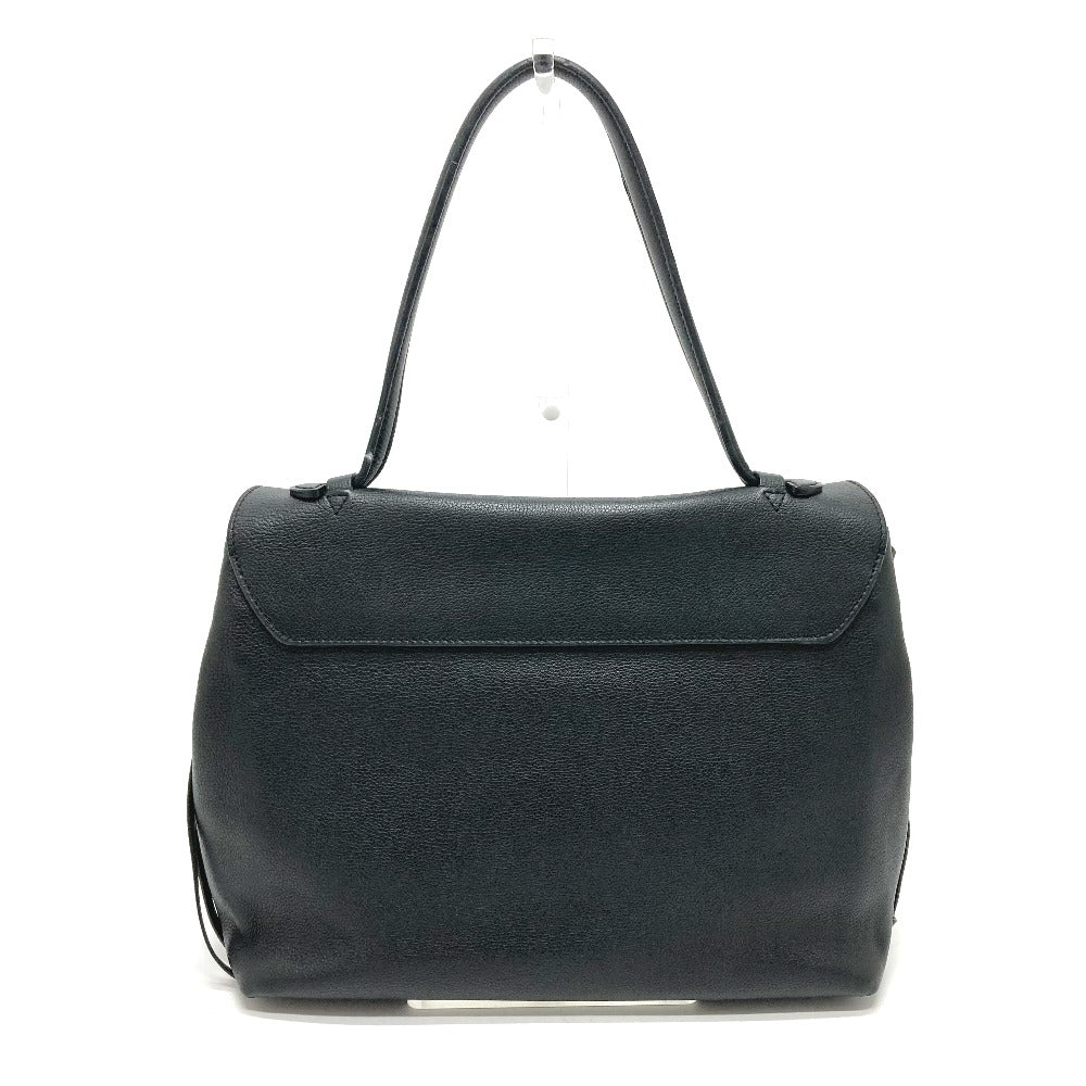 Louis Vuitton N92280 logoMetal Rock Me MM Leather Black Handbag