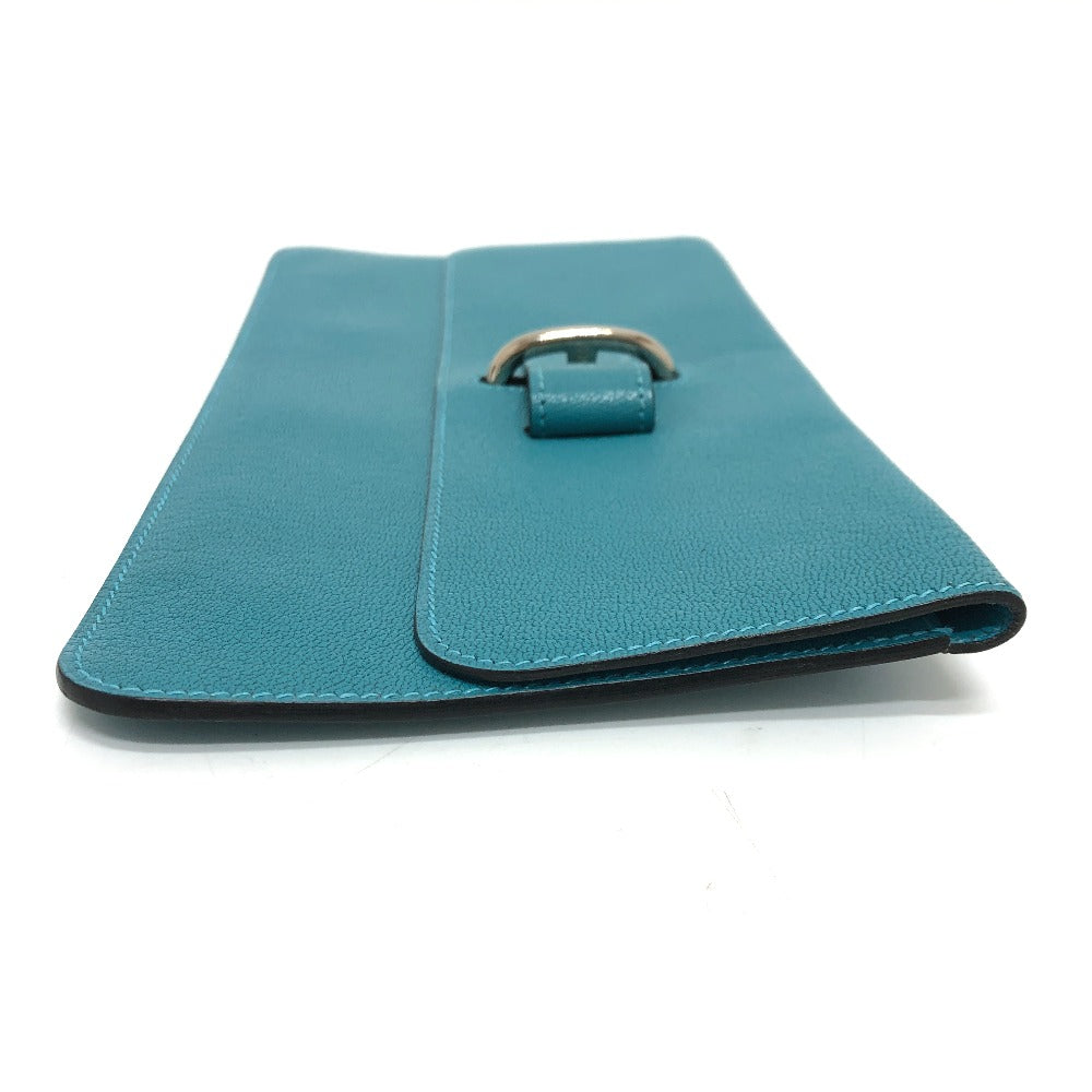Pouch Chevre Misol Gene Stopper Chene Dunkle Blue Travel Bag