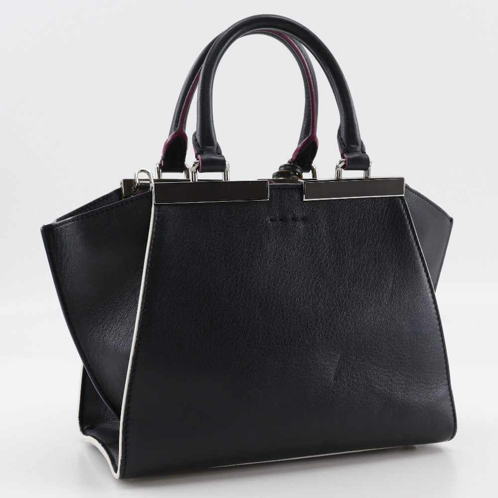 Fendi Petit 2Jours 2Way Bag Leather Travel Bag 2Way Bag 5