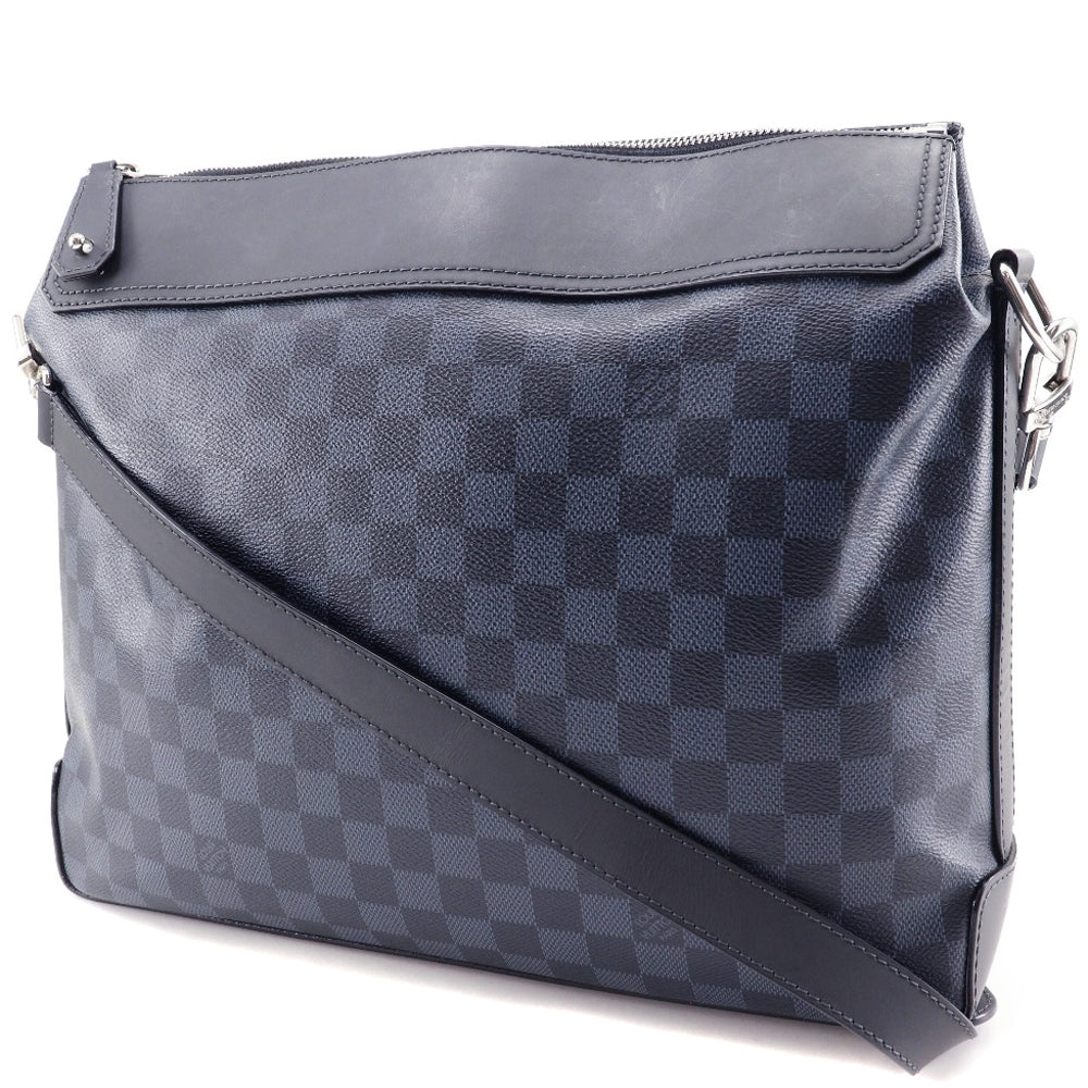 Louis Vuitton N41348 Damier Cobalt Messenger Greenwich Black Navy Crossbody Bag