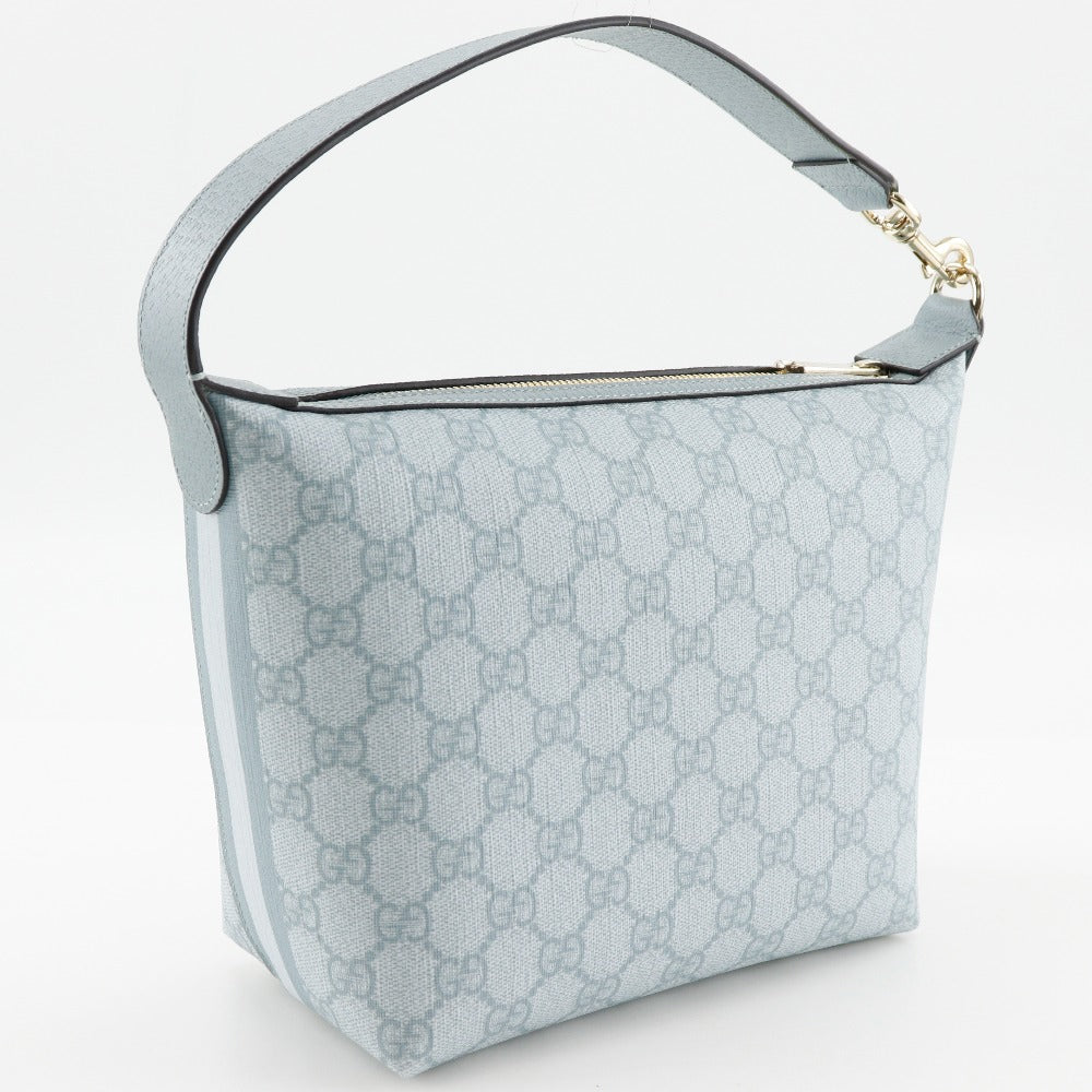 Gucci FAD09 GG Supreme Ophidia Super Canvas Blue Mini Shoulder Bag
