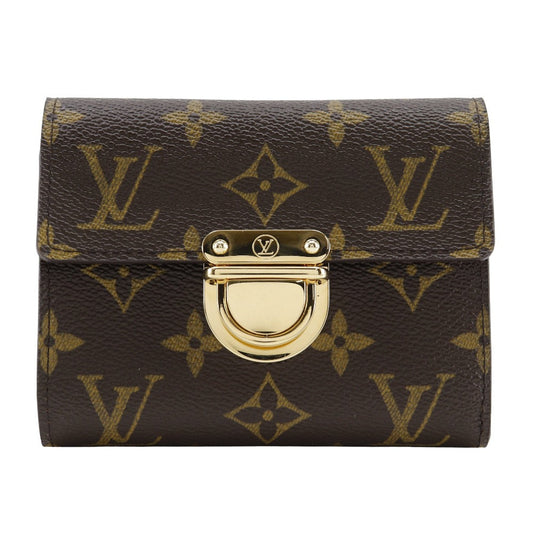 Louis Vuitton Bifold M58013 Portefeuille Koala Monogram Canvas Brown Wallet Case