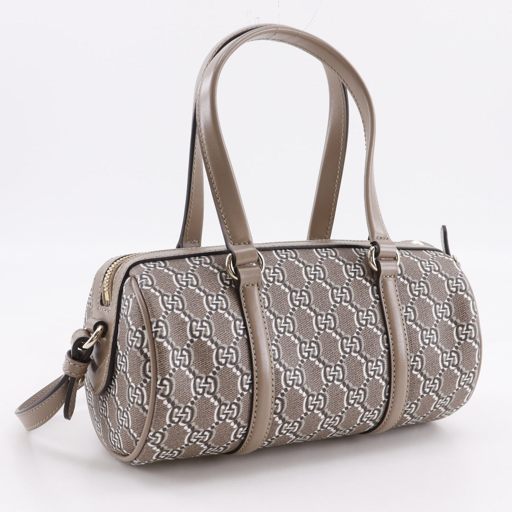 Gucci Shadow Pvc 2Way Bag Leather Travel Bag
