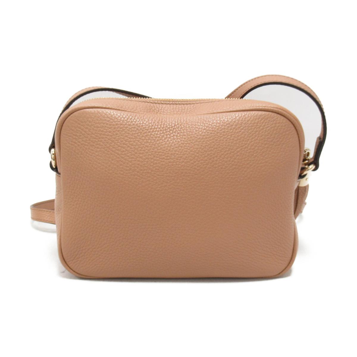 Gucci Soho Disco Calf Crossbody Bag Leather