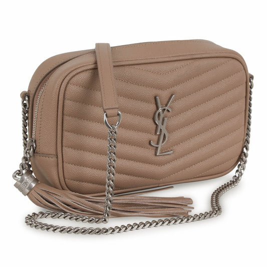 YSL Saint Laurent Lou Camera Bag Mini Crossbody Bag Bag Mini Beige