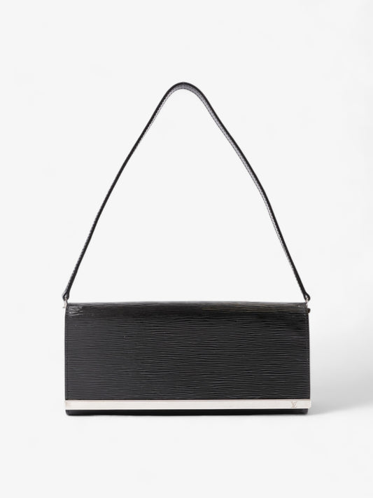 Louis Vuitton Sevigne Black Leather Epi Clutch Bag
