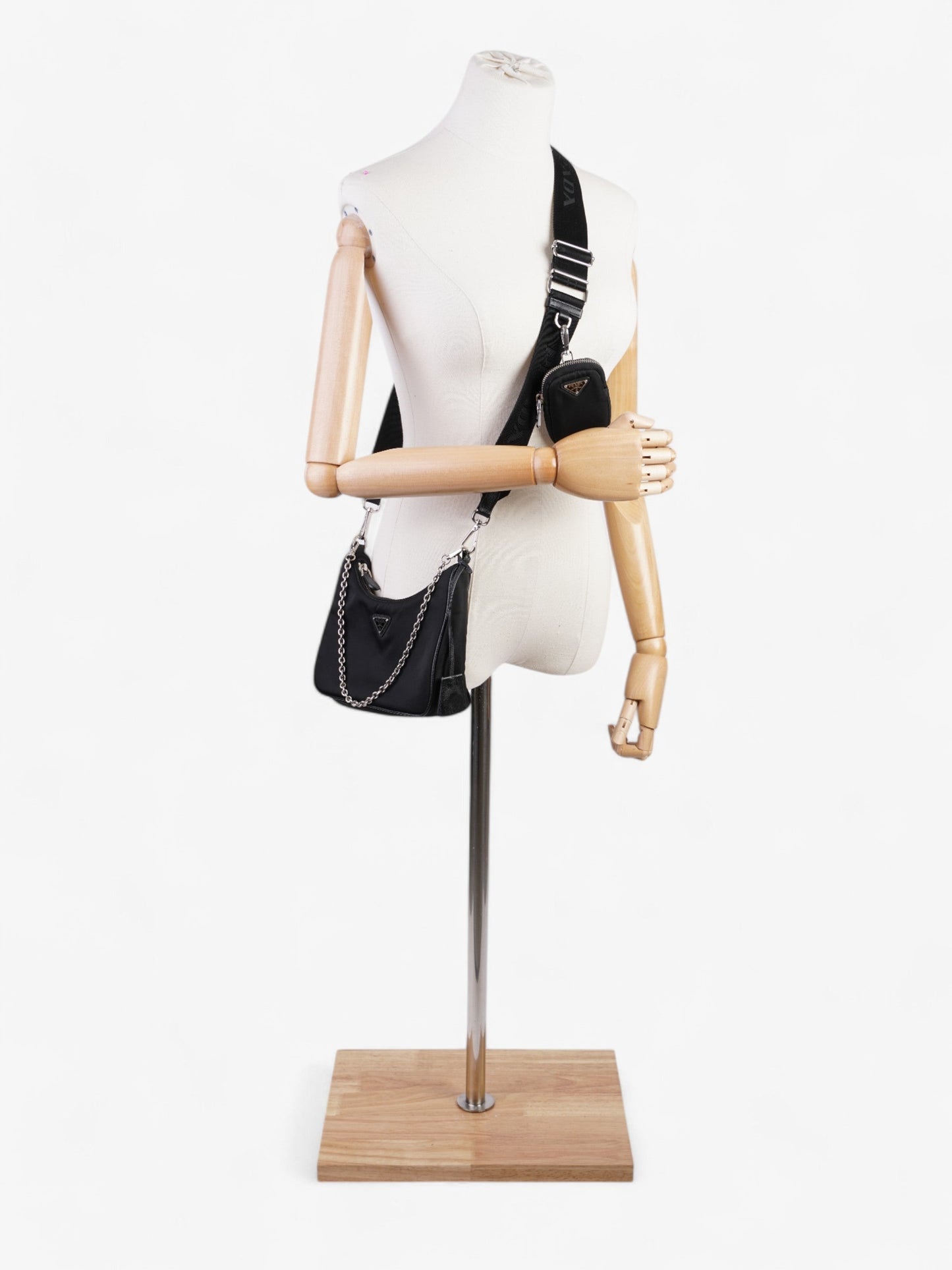 Prada Re Edition Re Crossbody Bag Nylon Black Re Nylon 11