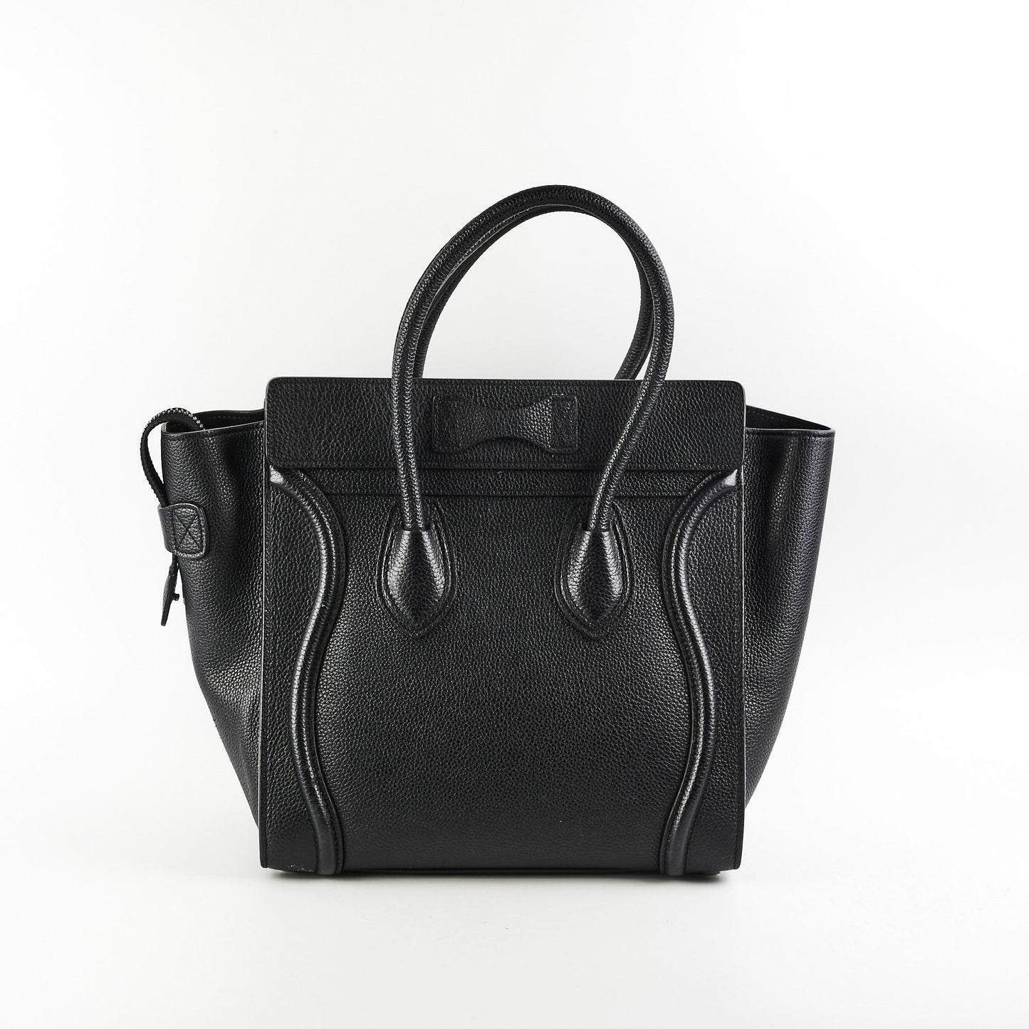 Luxury Micro Luggage Handbag Black Travel Bag