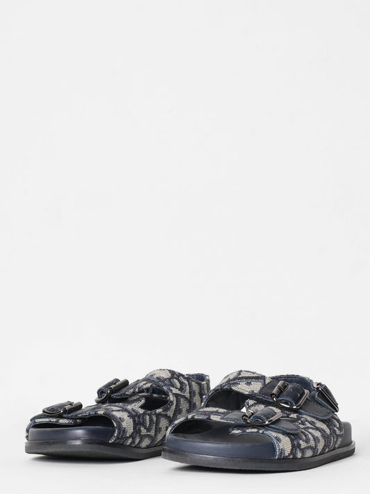 Dior Shoe Sandal Calfskin blique Blue Baby Shoes