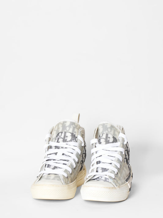 Gucci Dior Shoe Christian Oblique High Sneakers Shoes