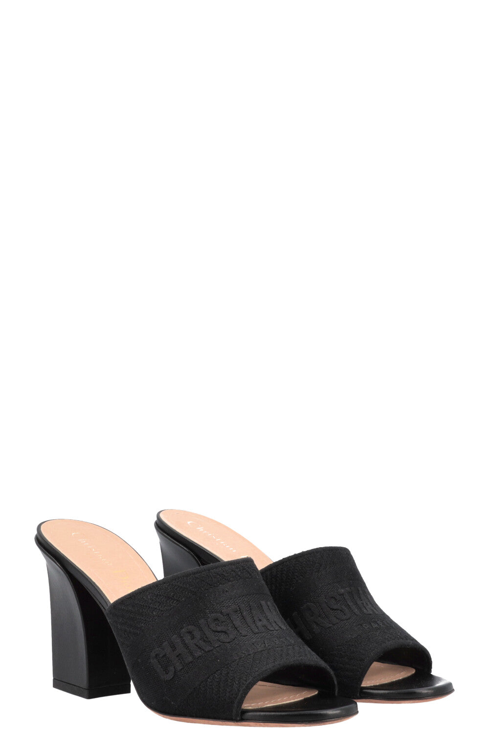 Dior Dway Mules Black Shoes