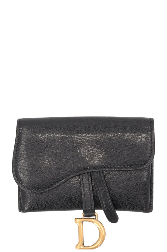 Dior Crossbody Bag Nano Saddle Belt Pochette Black