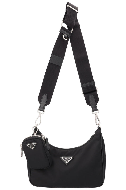 Prada Crossbody Bag Re-Edition Nylon Black