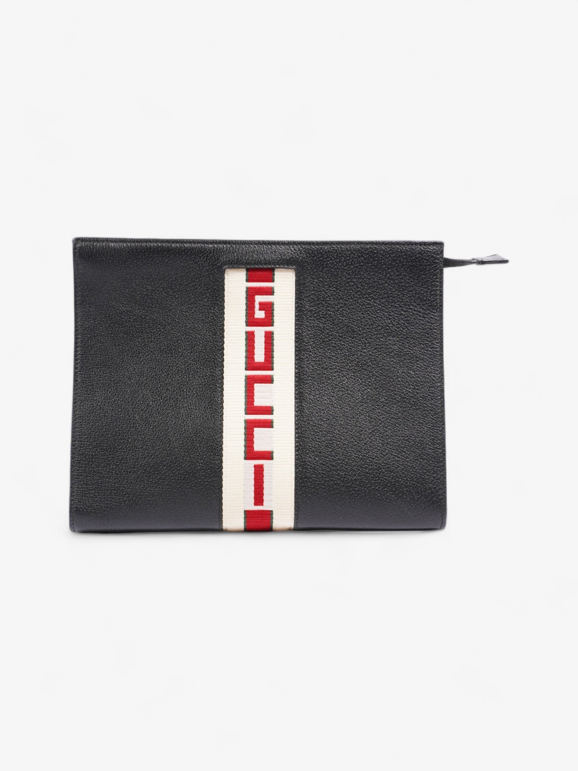 Gucci Clutch Pouch Black Red Clutch Bag
