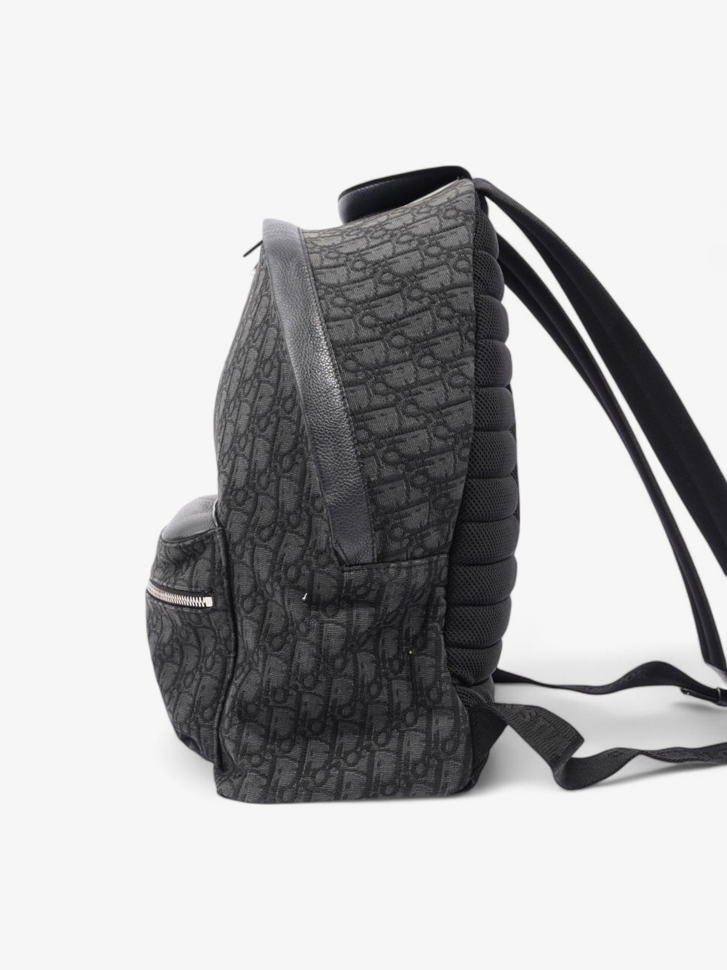 Dior Christian Trotter Backpack Oblique Canvas Black