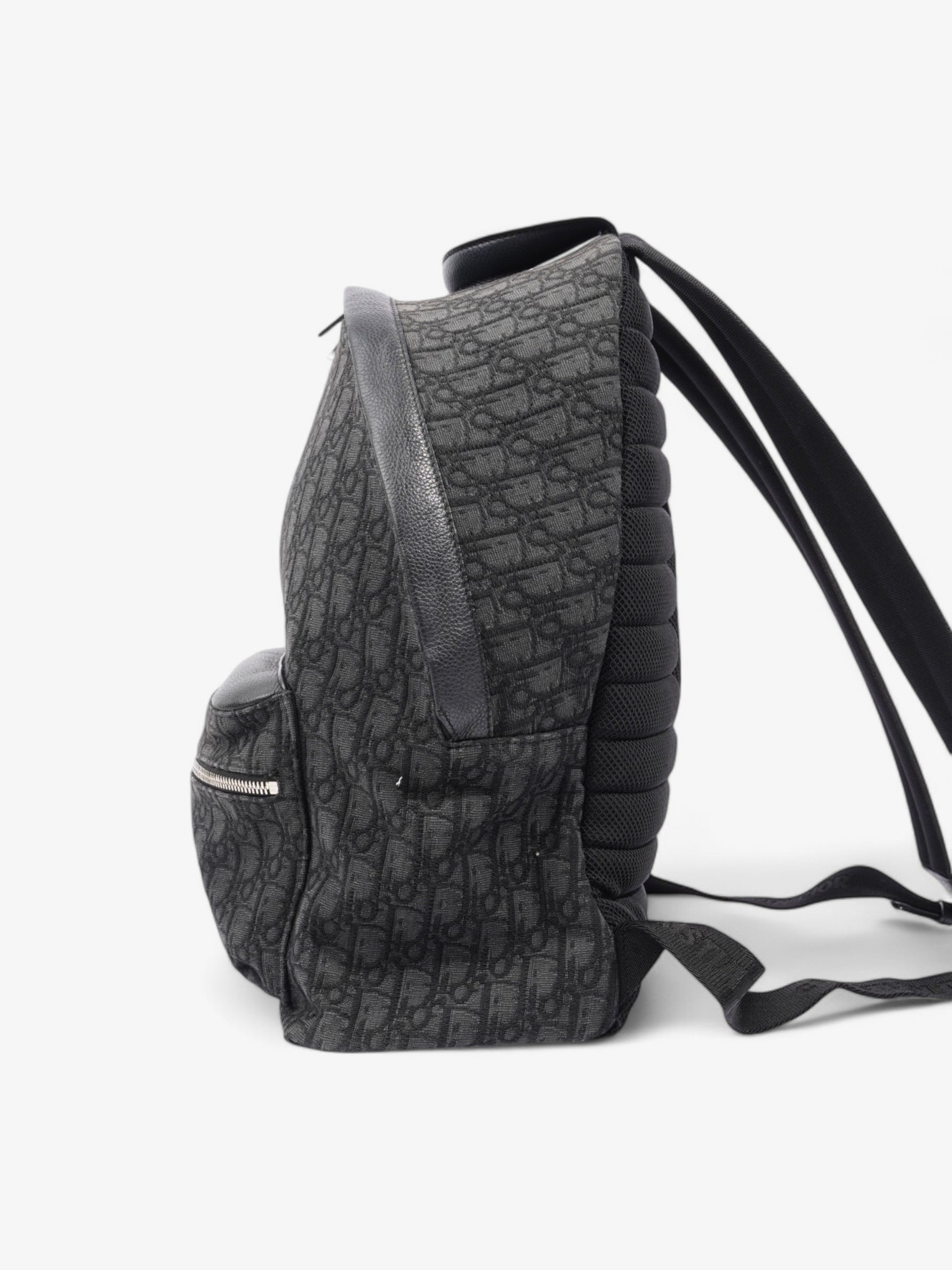 Dior Christian Trotter Backpack Oblique Canvas Black