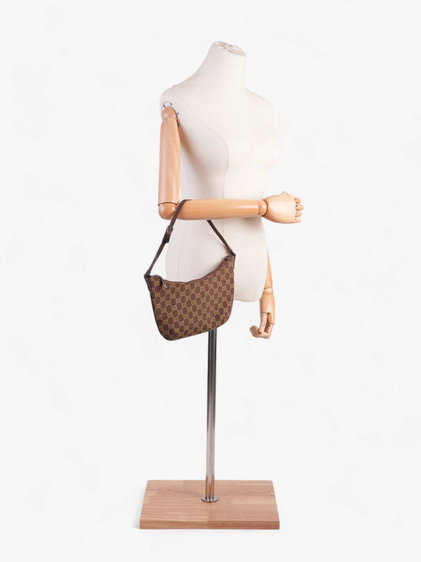 Gucci Shoulder Bag Supreme Canvas Brown