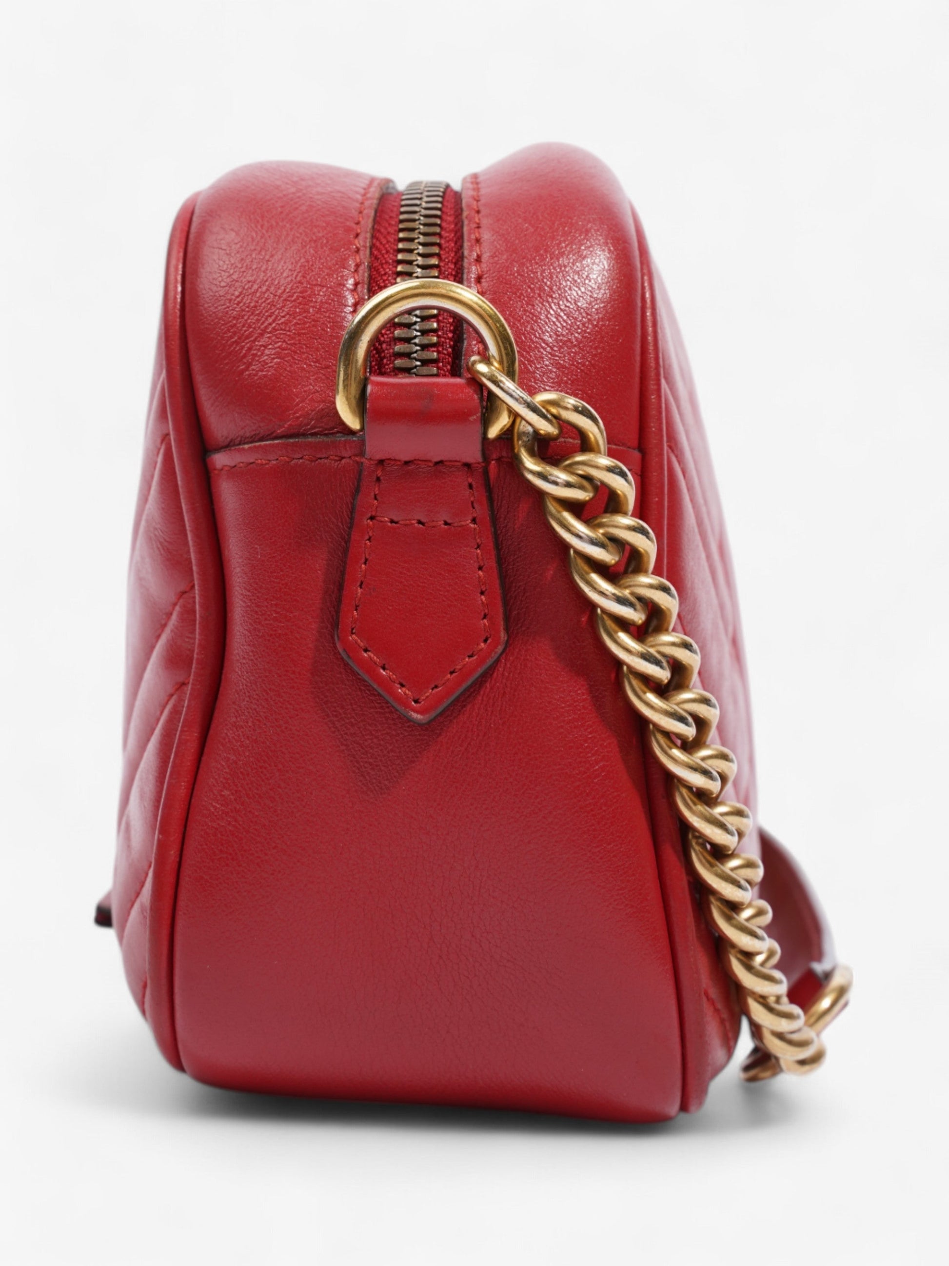 Gucci Marmont Small Crossbody Bag Leather Matelasse 17