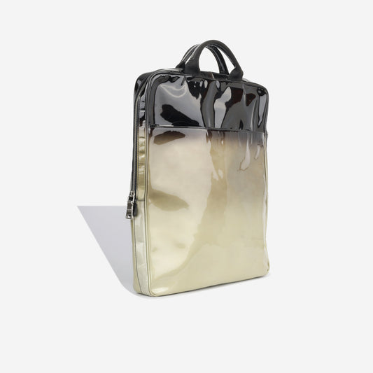 Prada Vernice Ombre Bag Patent Tote Bag