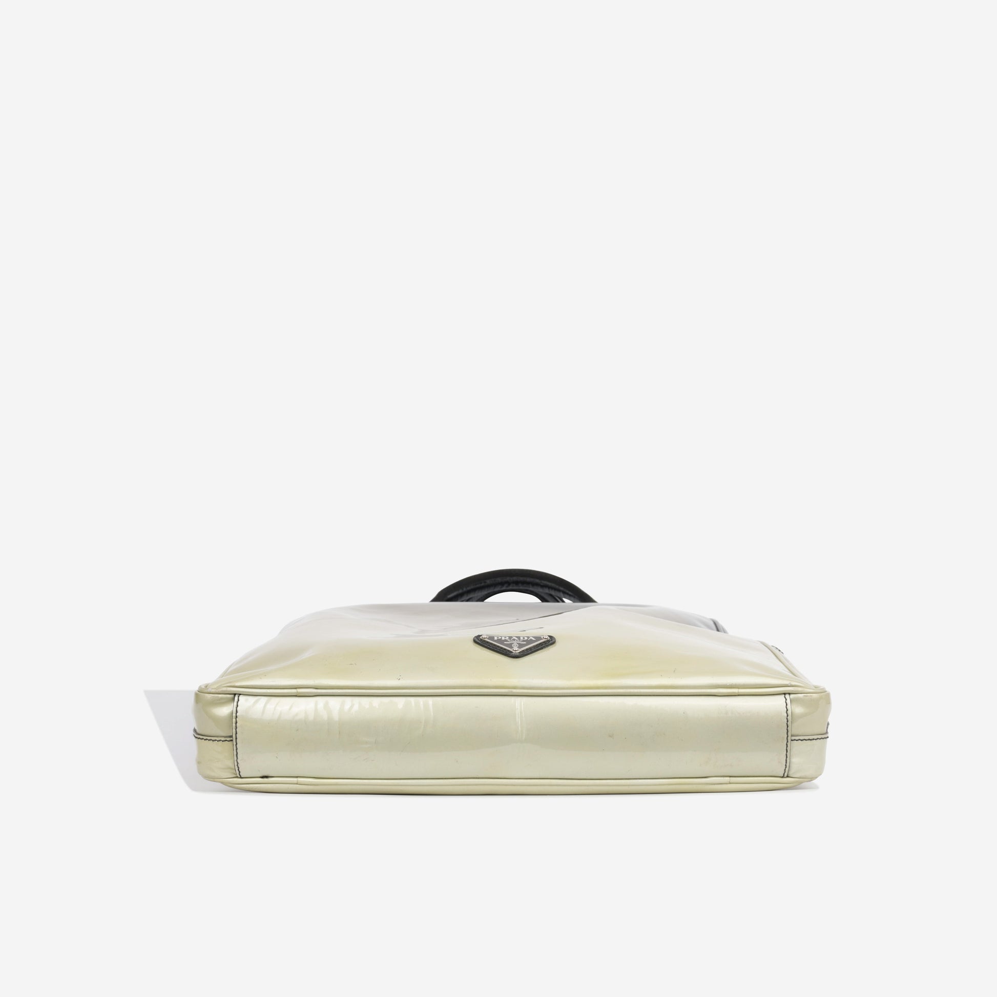Prada Vernice Ombre Bag Patent Tote Bag