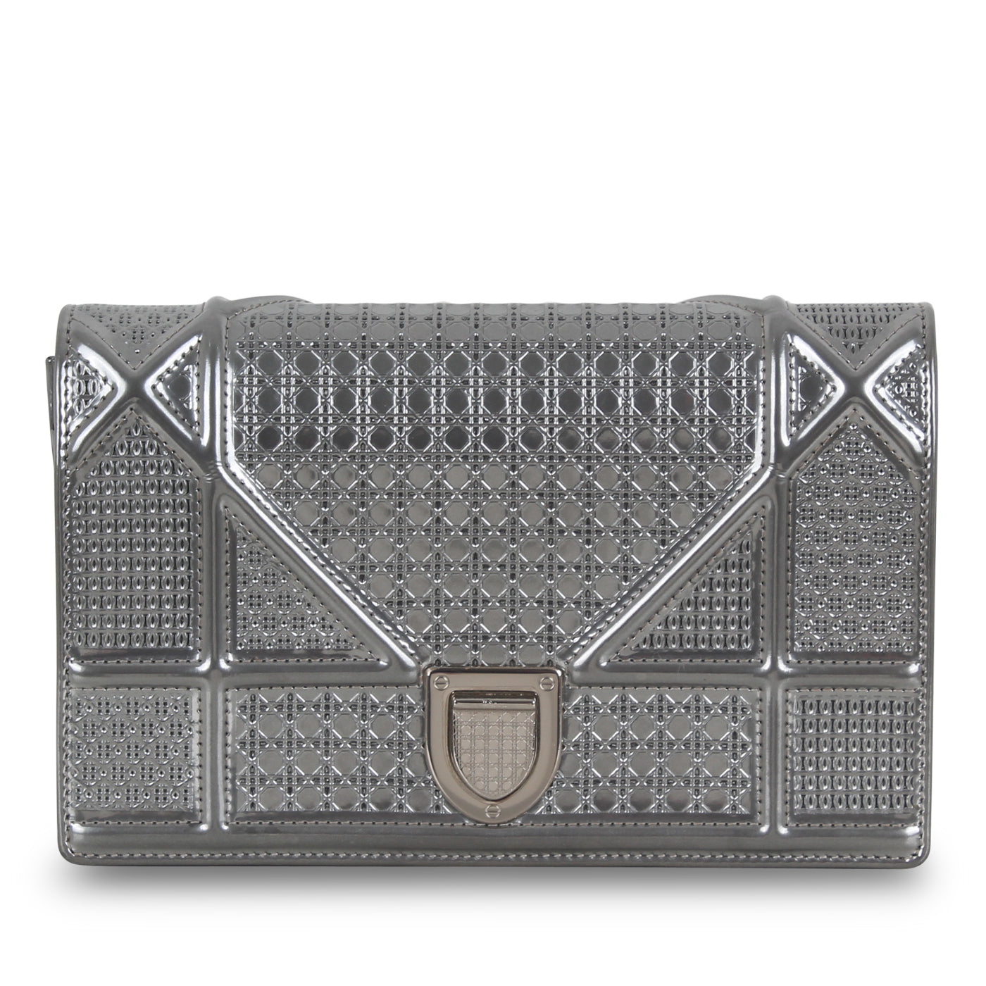 Dior Christian ama Woc Metallic Shoulder Bag