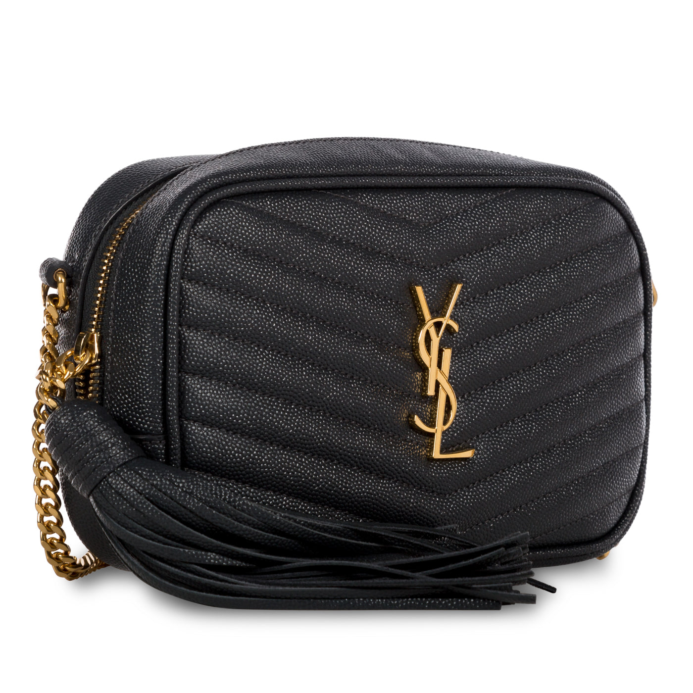 YSL Saint Laurent Lou Crossbody Bag Leather Mini Crossbody Bag 3