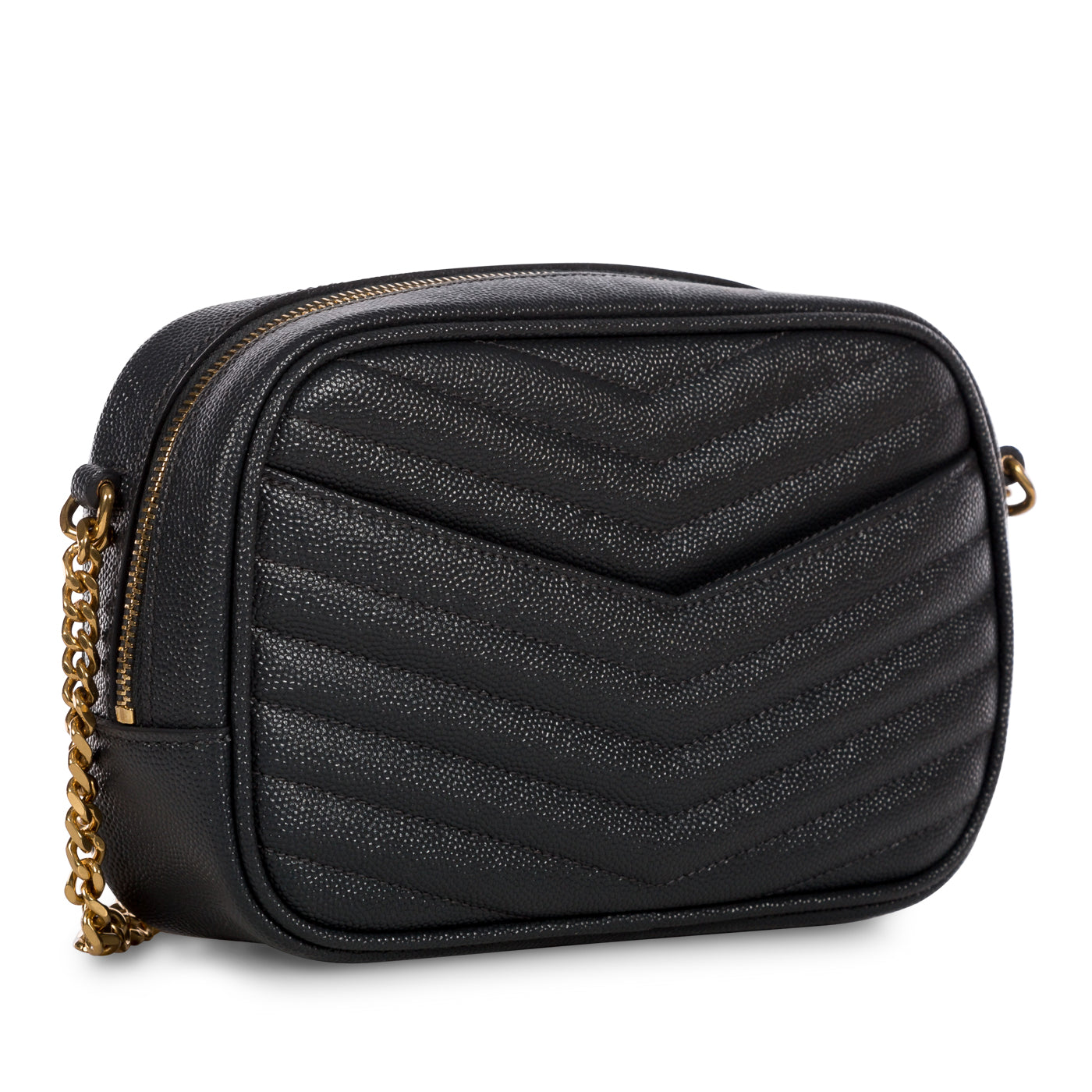 YSL Saint Laurent Lou Crossbody Bag Leather Mini Crossbody Bag 3