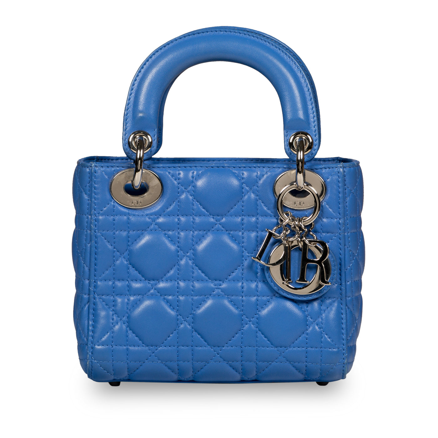 Dior Christian Lady Shoulder Bag Mini Mini Lambskin Shw