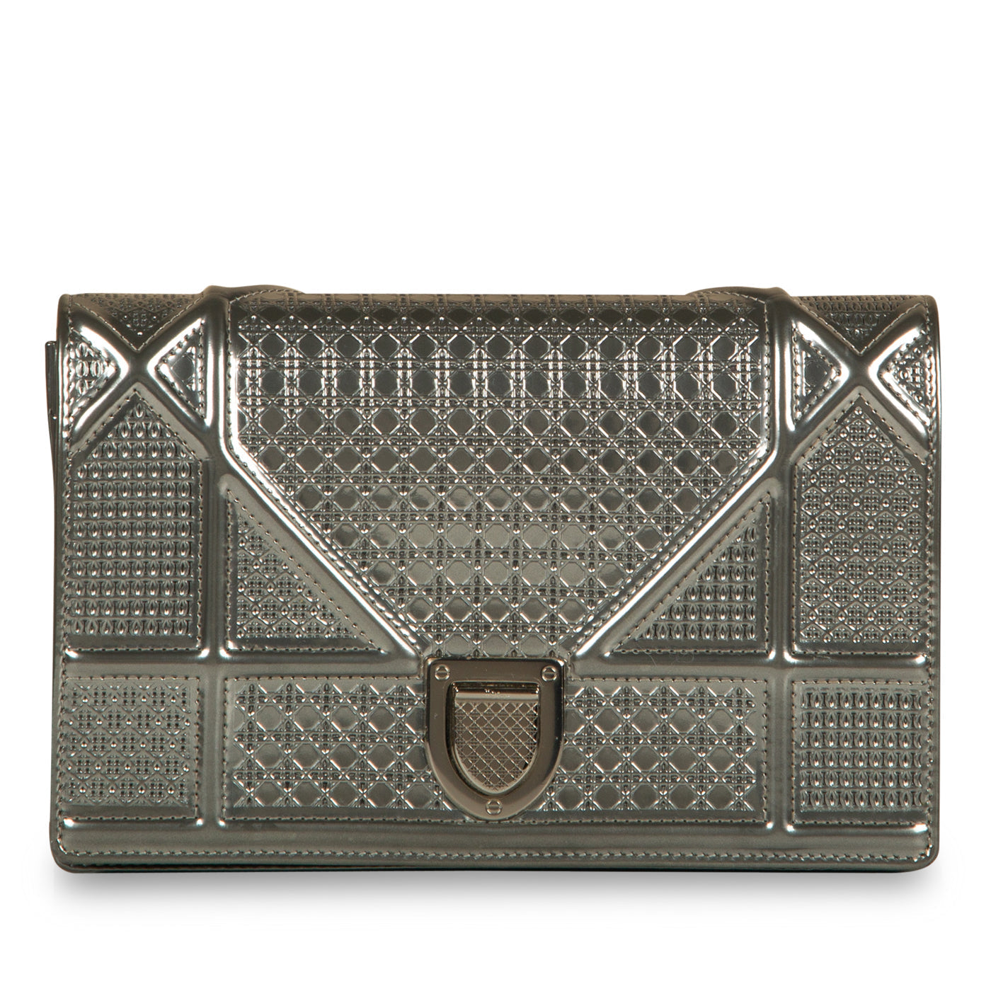 Dior Christian ama Woc Shoulder Bag Silver