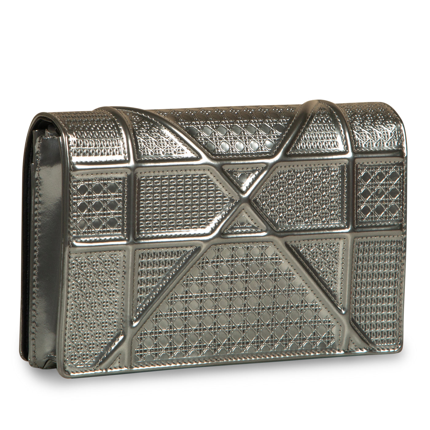 Dior Christian ama Woc Shoulder Bag Silver