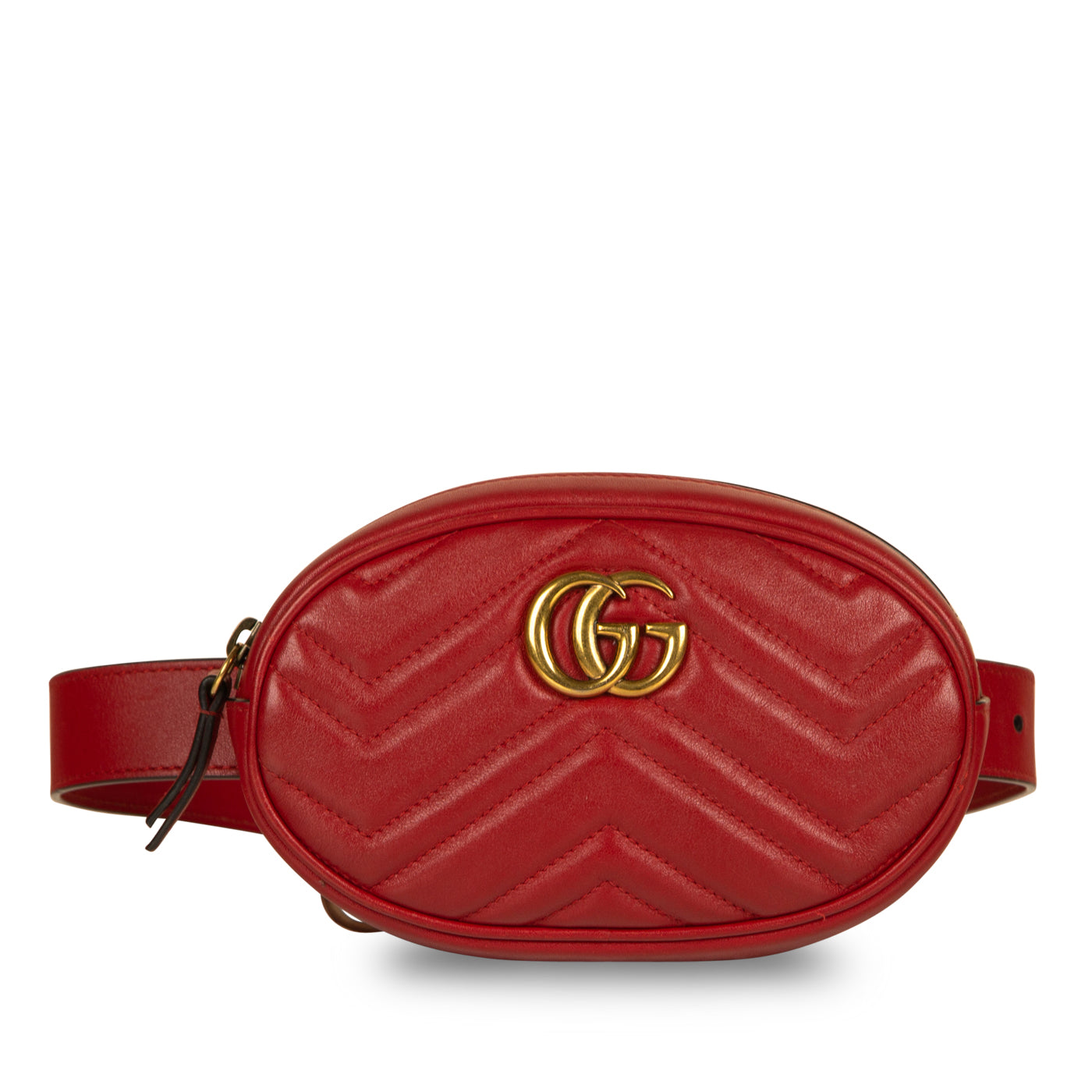 Gucci Marmont Belt Bag Red Accessory Bag Red