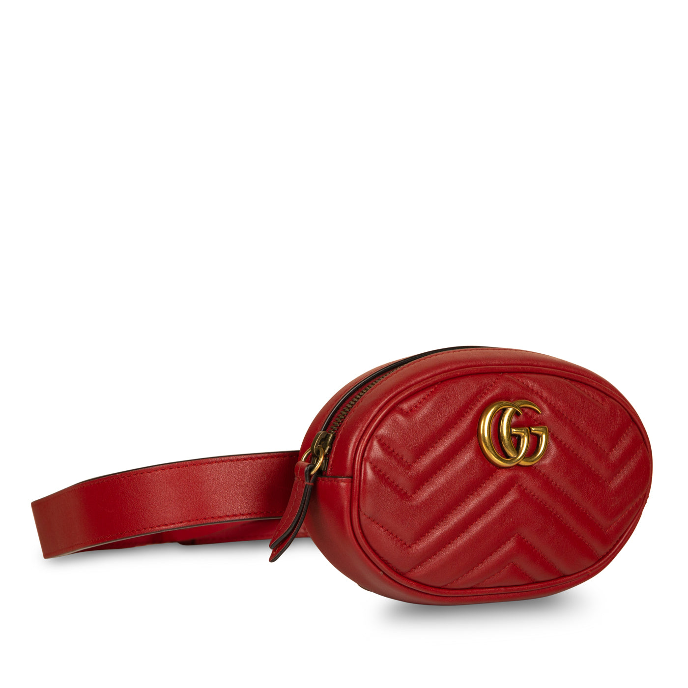 Gucci Marmont Belt Bag Red Accessory Bag Red