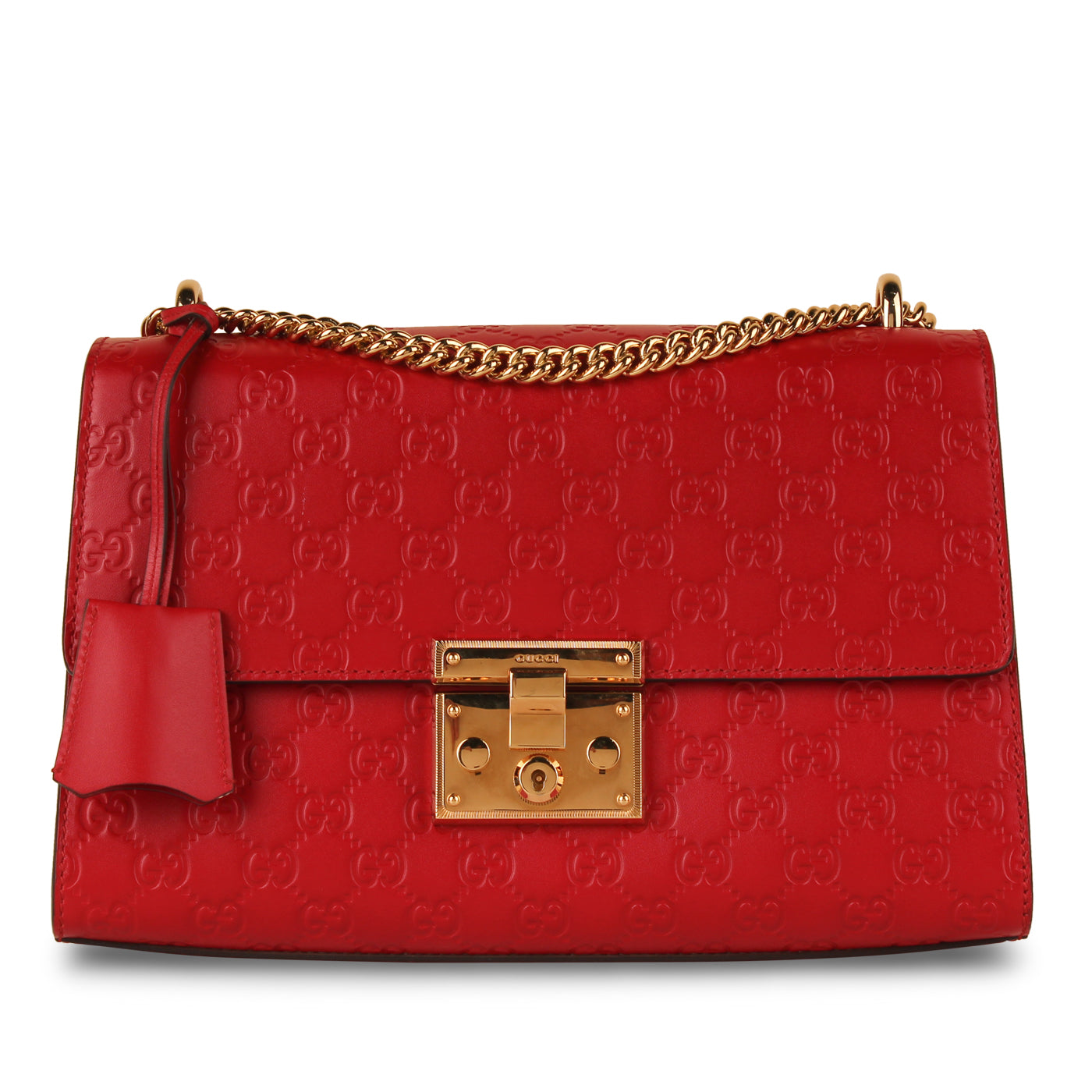 Gucci Signature Padlock Bag Crossbody Bag