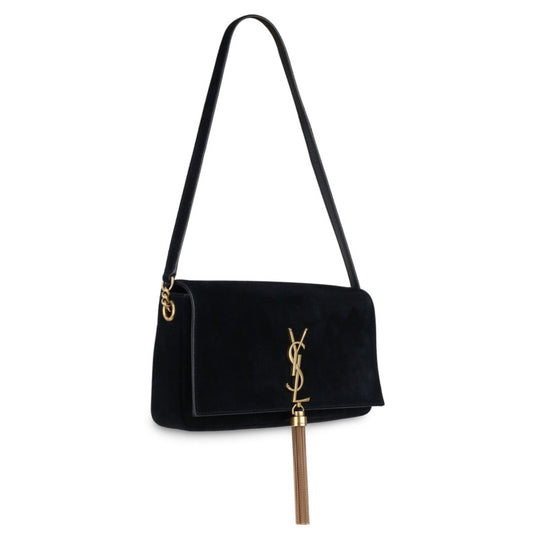 YSL Saint Laurent Kate With Tassel Crossbody Bag Suede
